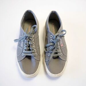 Classic Superga Sneakers Canvas Shoes Women's Unisex Lace Men's Tennis M9.5/W11/